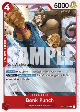 Bonk Punch (OP09-010) - Common