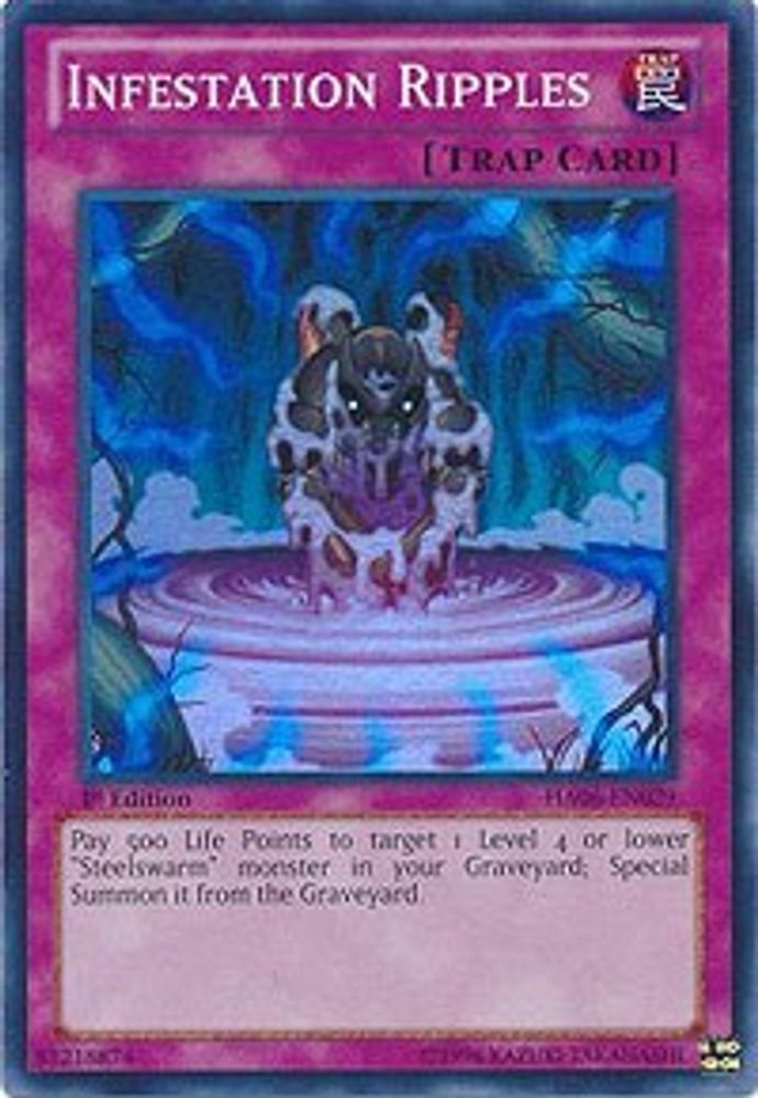 Infestation Ripples (HA06-EN029) - Super Rare