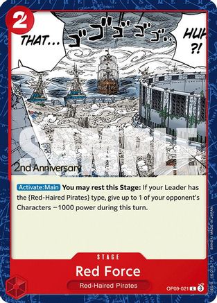Red Force (OP09-021) - Common