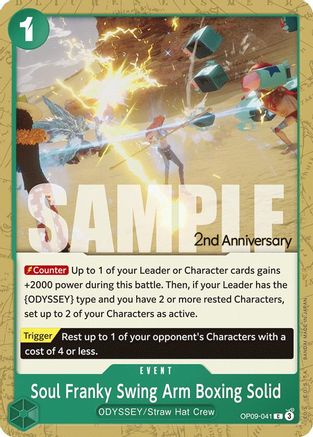 Soul Franky Swing Arm Boxing Solid (OP09-041) - Common
