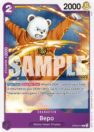 Bepo (OP09-074) - Common