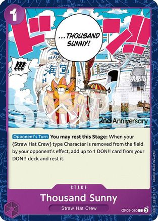Thousand Sunny (OP09-080) - Common