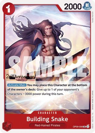 Building Snake (OP09-008) - Uncommon