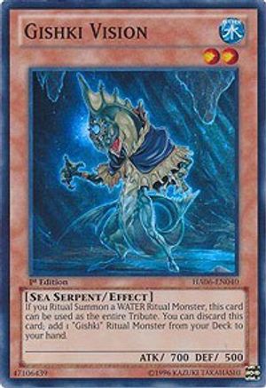 Gishki Vision (HA06-EN040) - Super Rare
