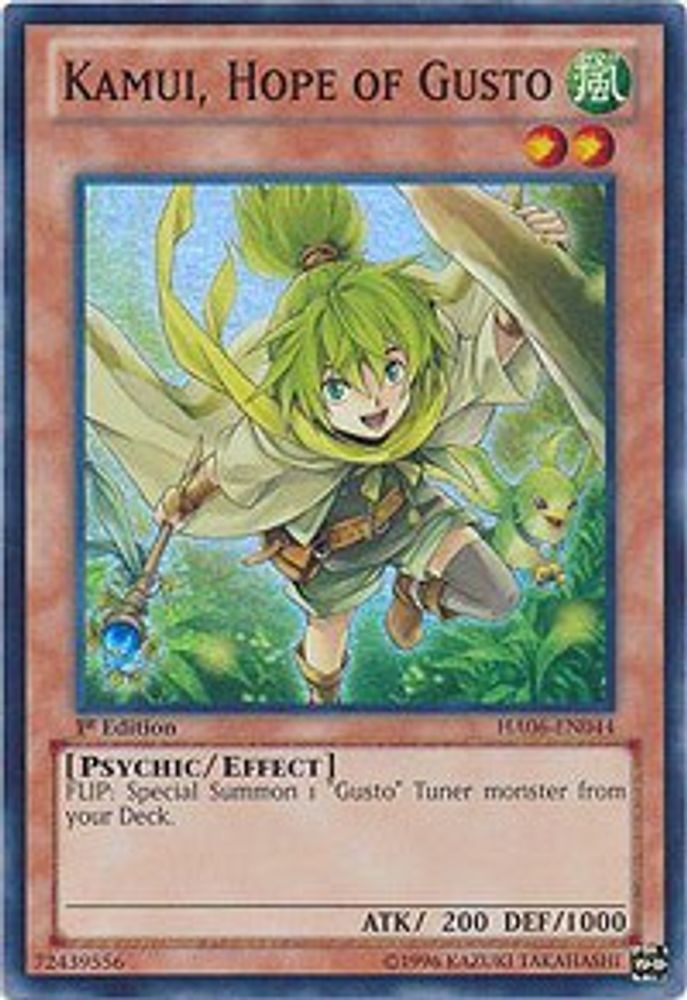 Kamui, Hope of Gusto (HA06-EN044) - Super Rare
