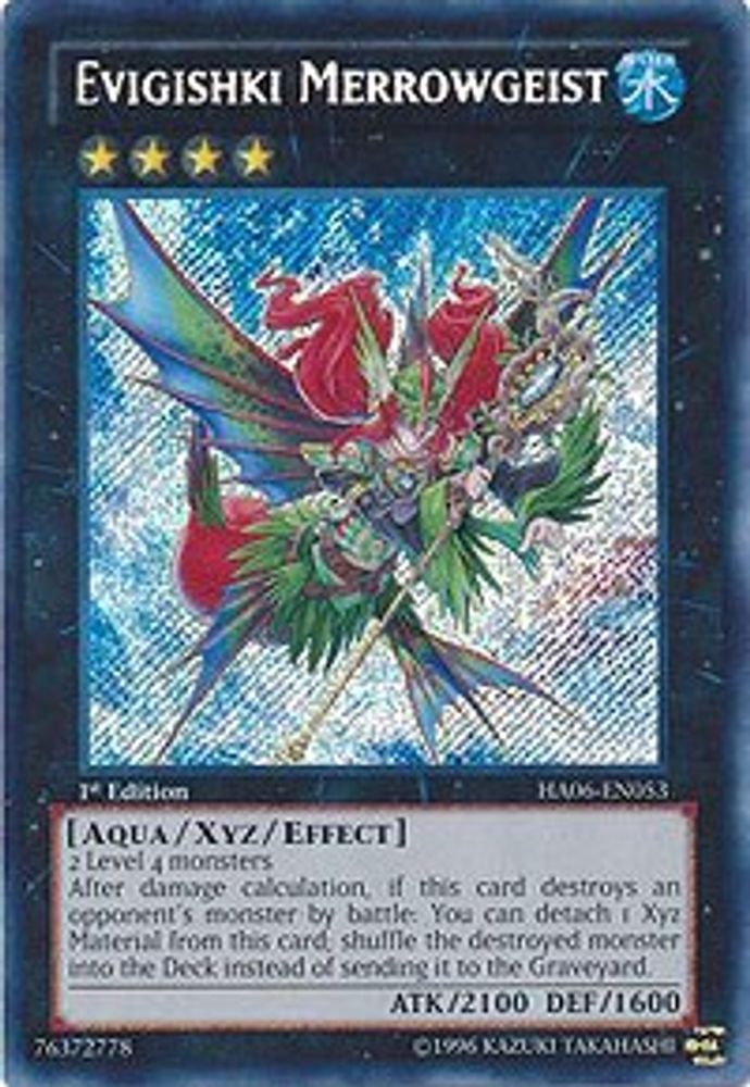 Evigishki Merrowgeist (HA06-EN053) - Secret Rare