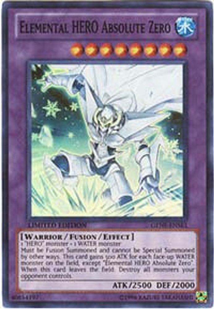 Elemental HERO Absolute Zero (GENF-ENSE1) - Super Rare