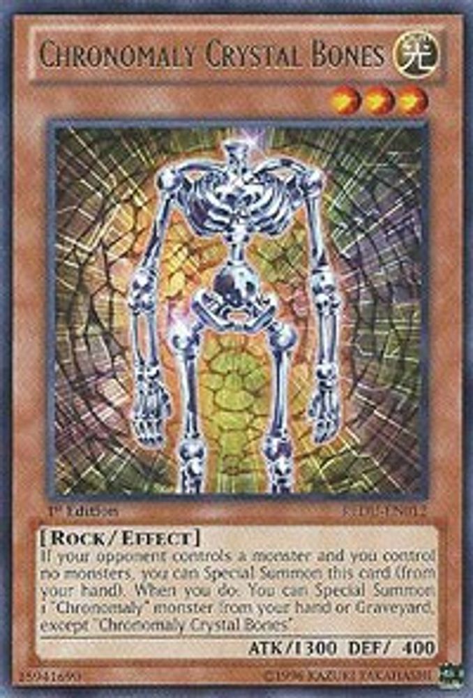 Chronomaly Crystal Bones (REDU-EN012) - Rare