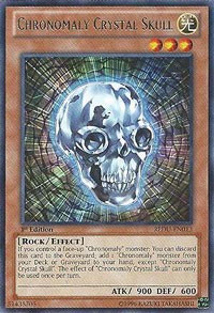 Chronomaly Crystal Skull (REDU-EN013) - Rare