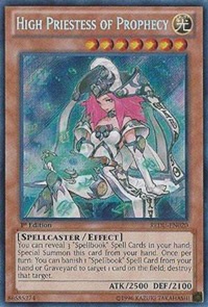 High Priestess of Prophecy (REDU-EN020) - Secret Rare