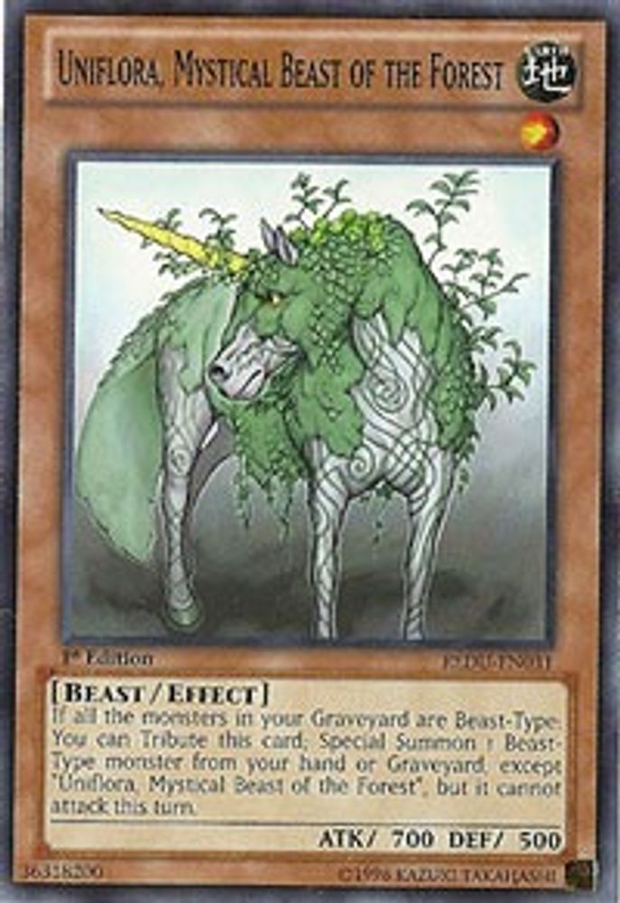 Uniflora, Mystical Beast of the Forest (REDU-EN031) - Common
