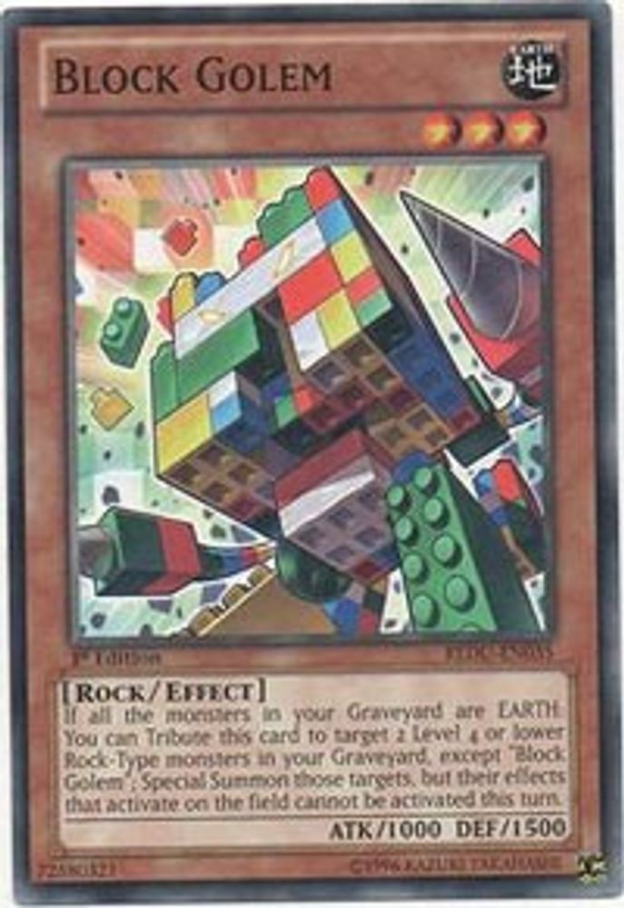 Block Golem (REDU-EN035) - Common