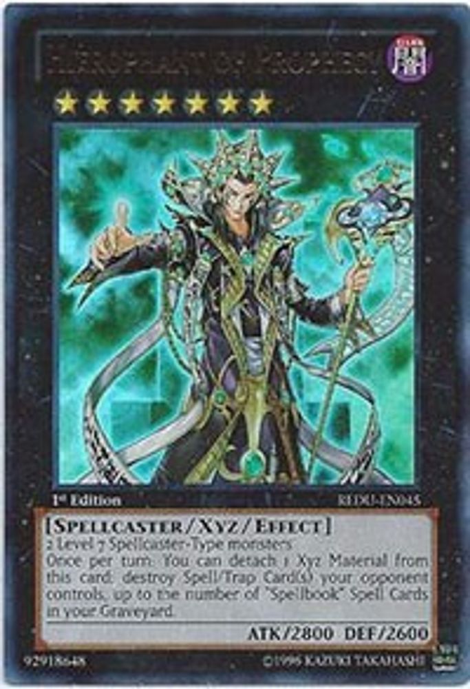 Hierophant of Prophecy (REDU-EN045) - Ultra Rare