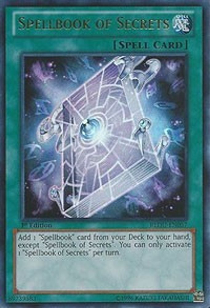 Spellbook of Secrets (REDU-EN057) - Ultra Rare