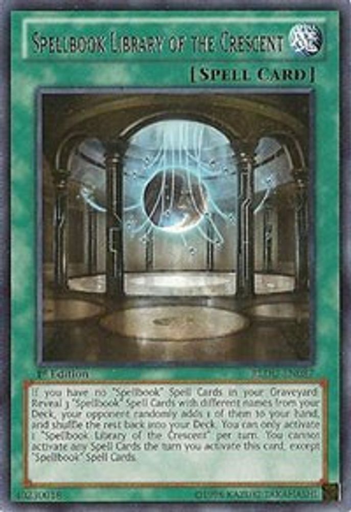 Spellbook Library of the Crescent (REDU-EN087) - Rare