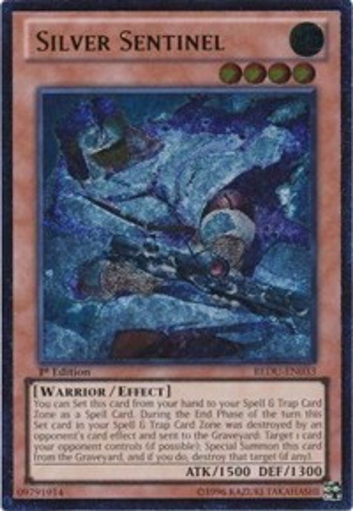 Silver Sentinel (UTR) (REDU-EN033) - Ultimate Rare