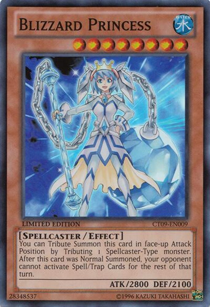 Blizzard Princess (CT09-EN009) - Super Rare