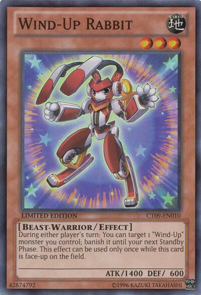 Wind-Up Rabbit (CT09-EN010) - Super Rare