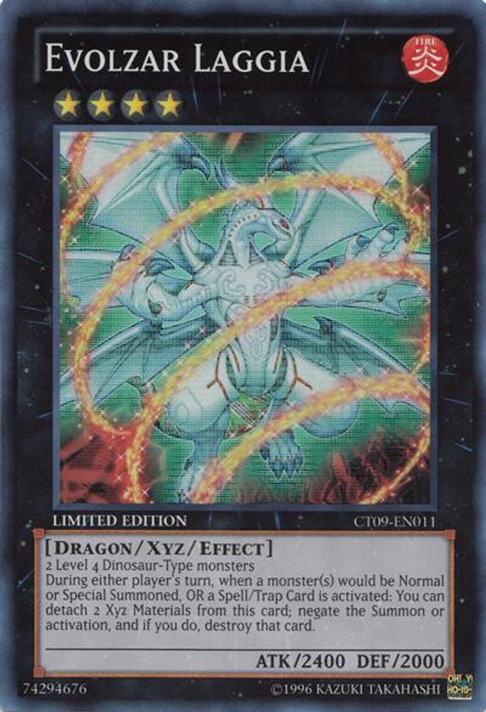 Evolzar Laggia (CT09-EN011) - Super Rare