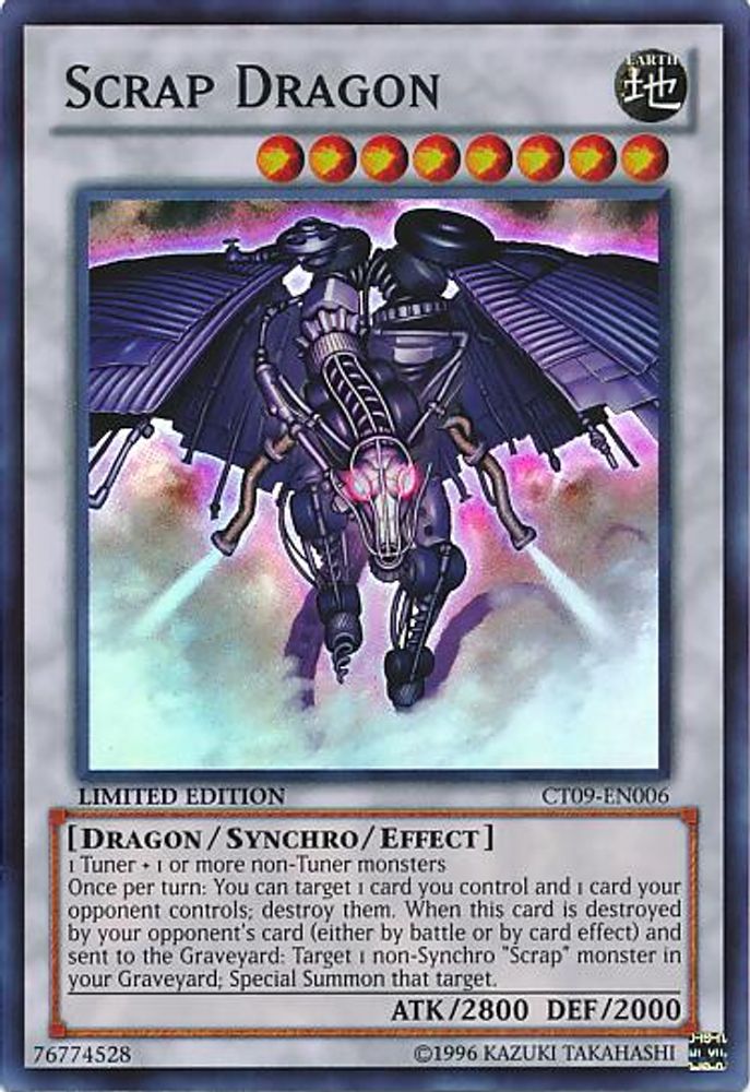 Scrap Dragon (CT09-EN006) - Super Rare
