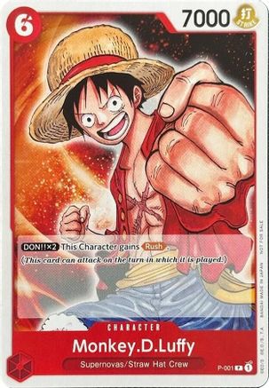 Monkey.D.Luffy (001) (P-001) - Promo