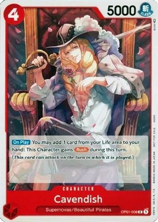 Cavendish (OP01-008) - Common