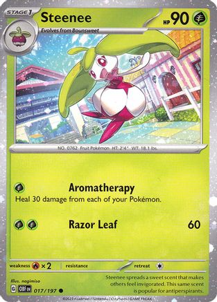 Steenee (Cosmos Holo) 017/197  - Holofoil - Common