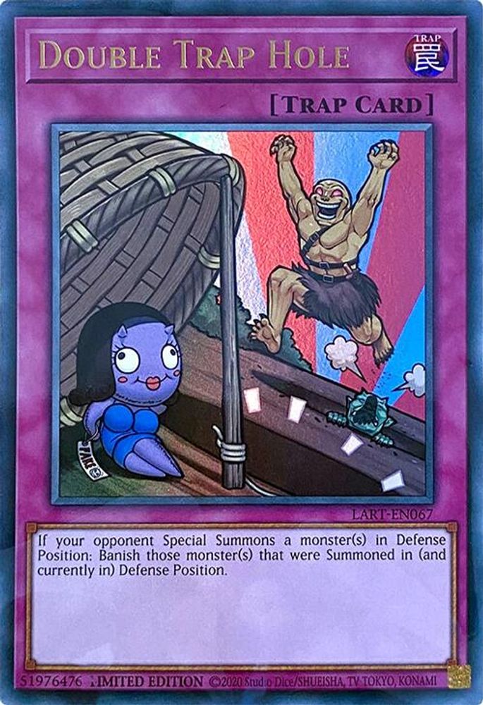 Double Trap Hole (LART-EN067) - Ultra Rare