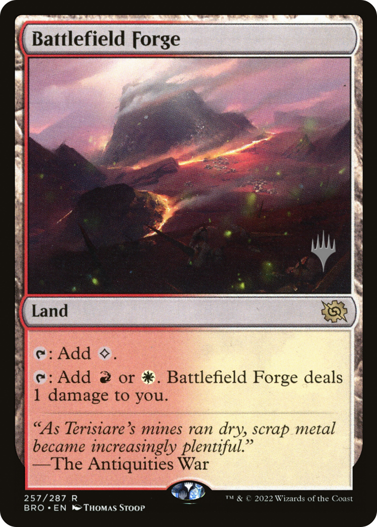 Battlefield Forge (PPBRO-257P) - The Brothers' War Promos