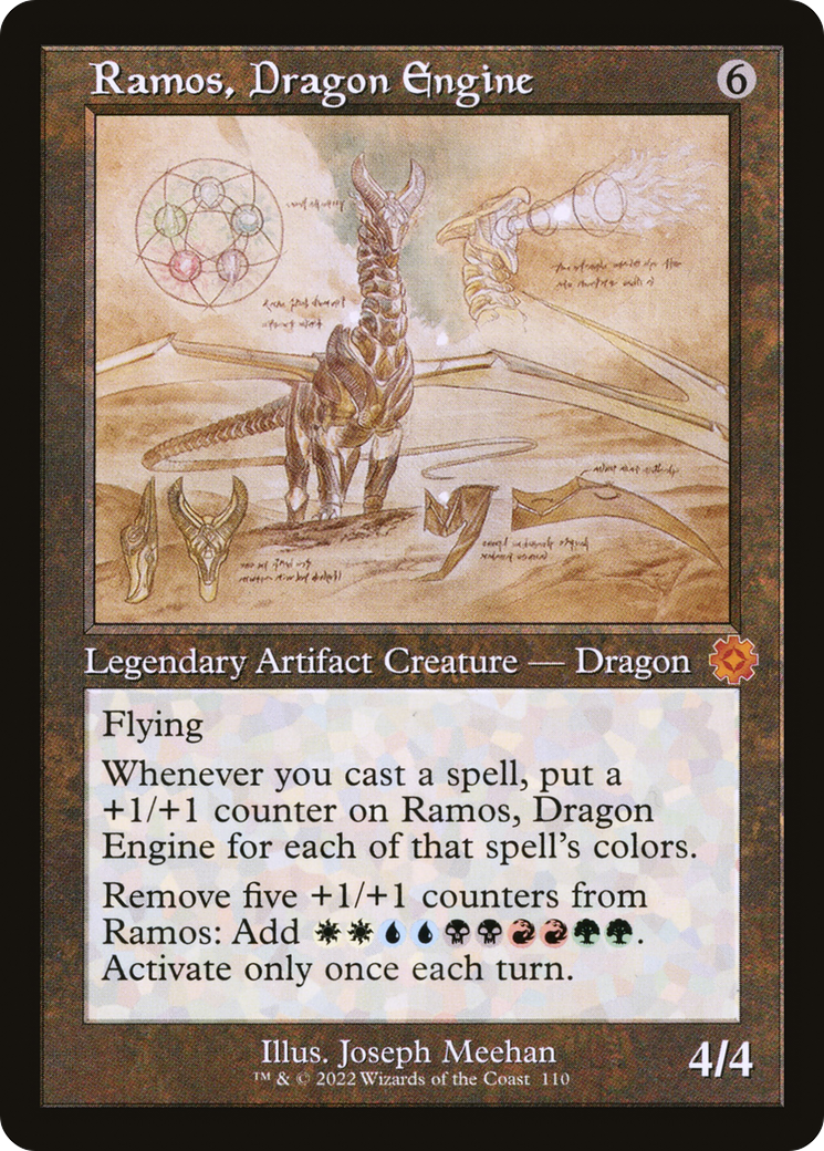 Ramos, Dragon Engine (Schéma rétro) [Artefacts rétro de la guerre des frères] 