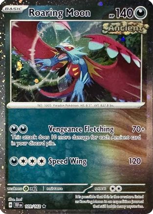 Roaring Moon (Cosmos Holo) 109/162  - Holofoil - Rare