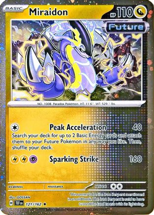 Miraidon (Cosmos Holo) 121/162  - Holofoil - Promo