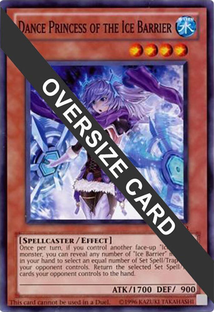 Dance Princess of the Ice Barrier (Oversized) (STBL-EN033) - Promo