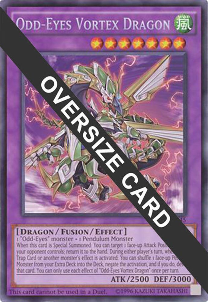 Odd-Eyes Vortex Dragon (Oversized) (DOCS-EN045) - Promo