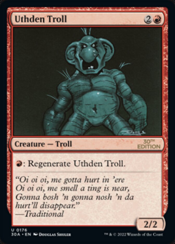 Uthden Troll [Édition 30e anniversaire] 