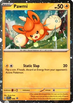 Pawmi (Cosmos Holo) 040  - Holofoil - Promo