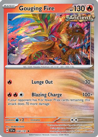 Gouging Fire 038/191  - Promo
