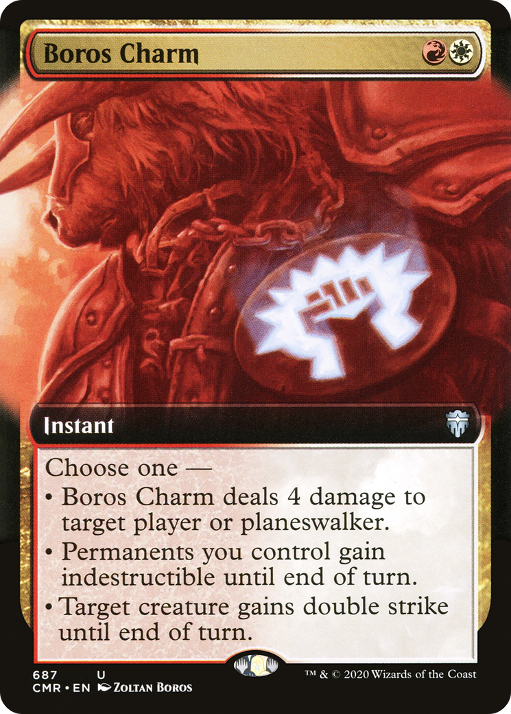 Charme de Boros (art étendu) [Commander Legends] 