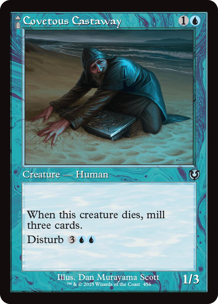 Covetous Castaway (Retro Frame) (INR-456) - Innistrad Remastered: (tombstone)