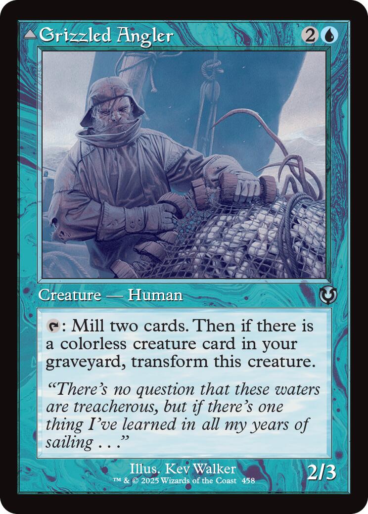 Grizzled Angler (Retro Frame) (INR-458) - Innistrad Remastered