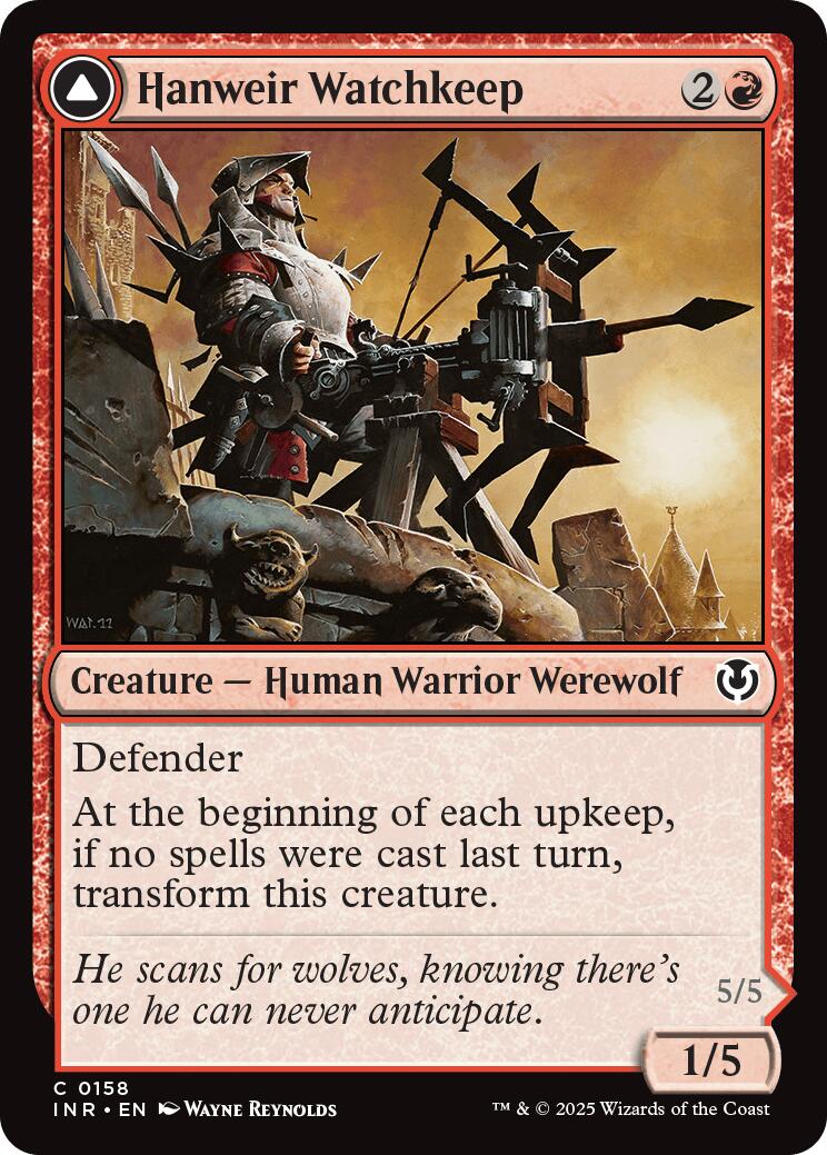 Hanweir Watchkeep (INR-158) - Innistrad Remastered