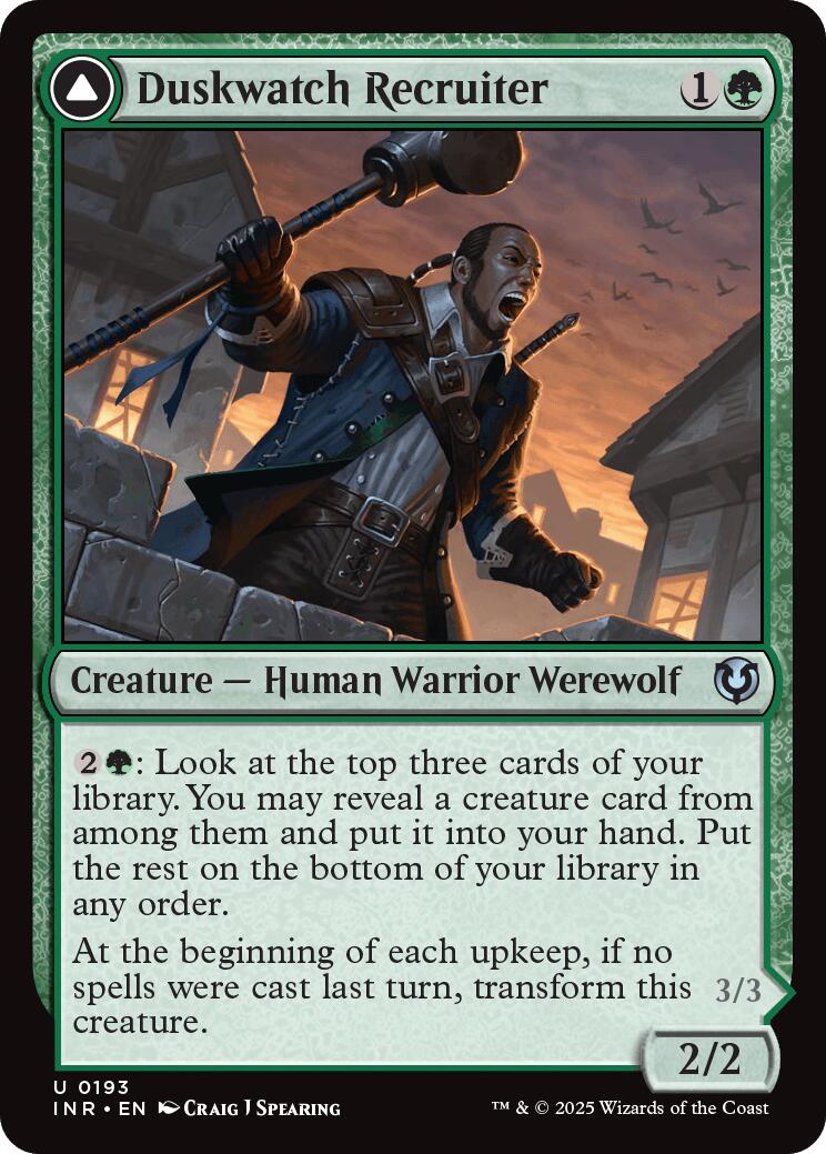 Duskwatch Recruiter (INR-193) - Innistrad Remastered