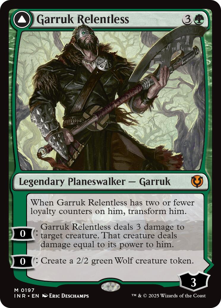 Garruk Relentless (INR-197) - Innistrad Remastered