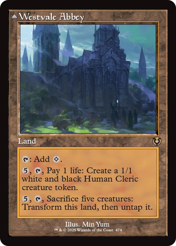 Westvale Abbey (Retro Frame) (INR-474) - Innistrad Remastered
