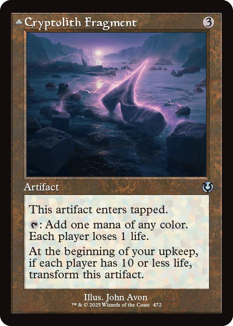 Cryptolith Fragment (Retro Frame) (INR-472) - Innistrad Remastered
