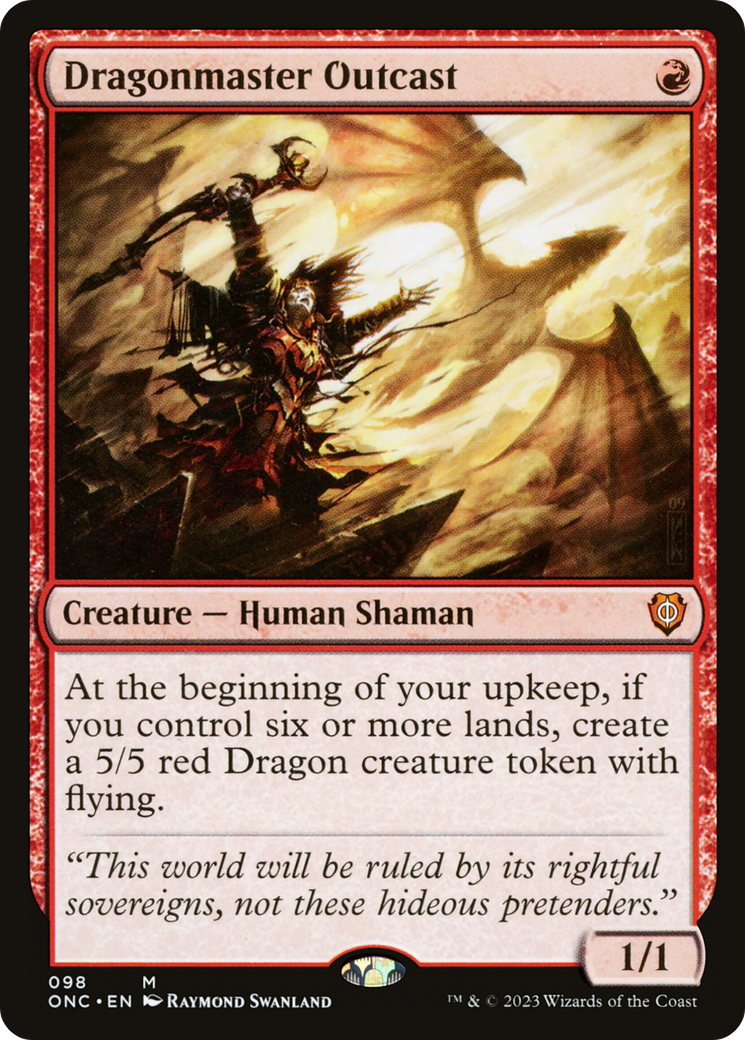 Dragonmaster Outcast [Phyrexia : Tous seront un seul commandant] 