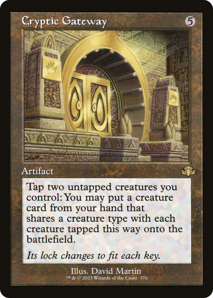 Cryptic Gateway (Rétro) [Dominaria Remastered] 