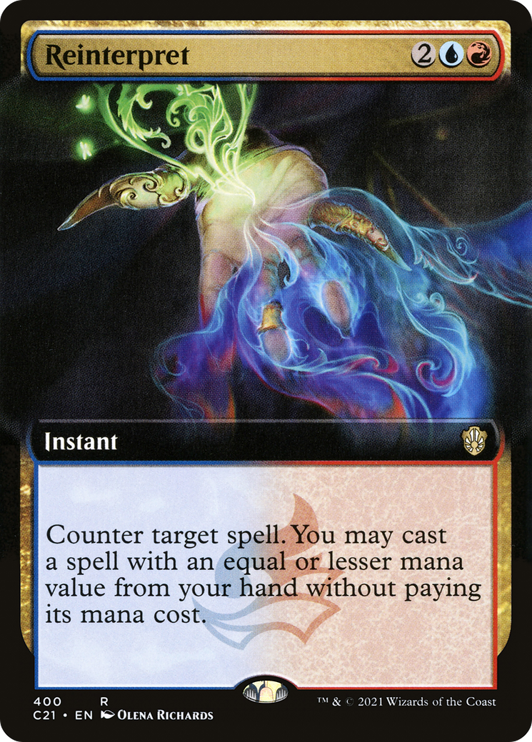 Réinterpréter (Art étendu) [Commander 2021] 