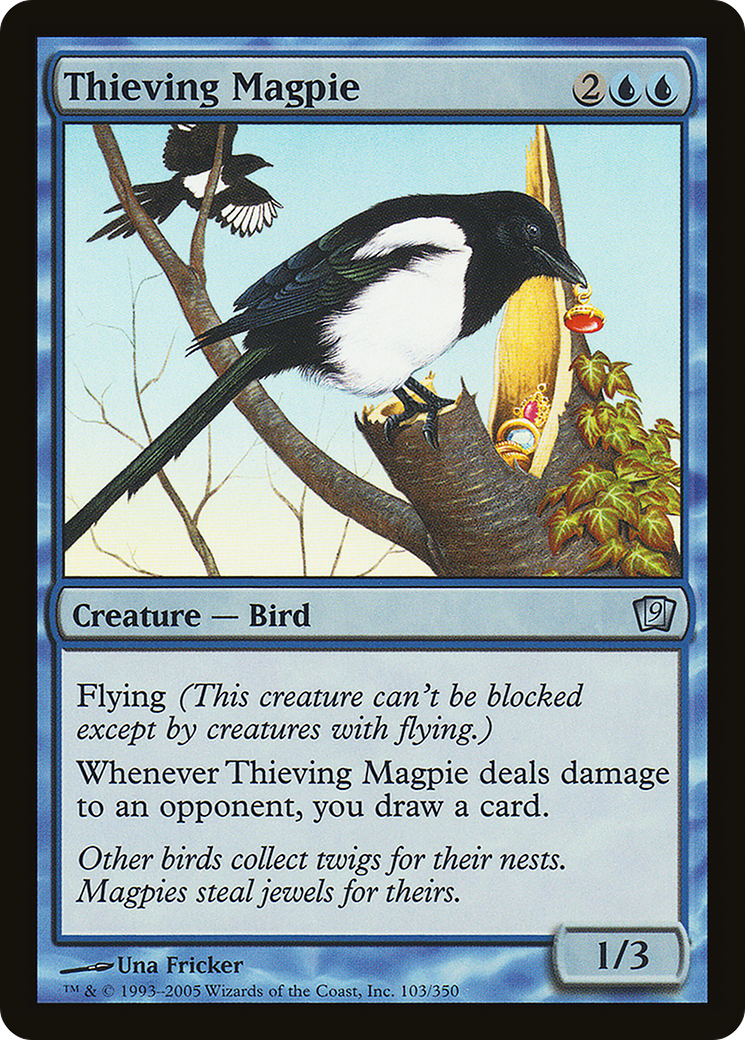 Thieving Magpie (9ED-103★) - 9th Edition Foil