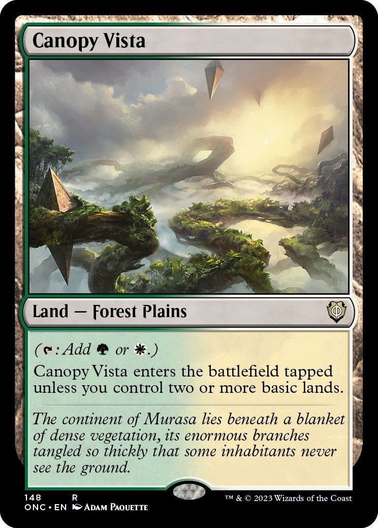 Canopy Vista (ONC-148) - Phyrexia: All Will Be One Commander
